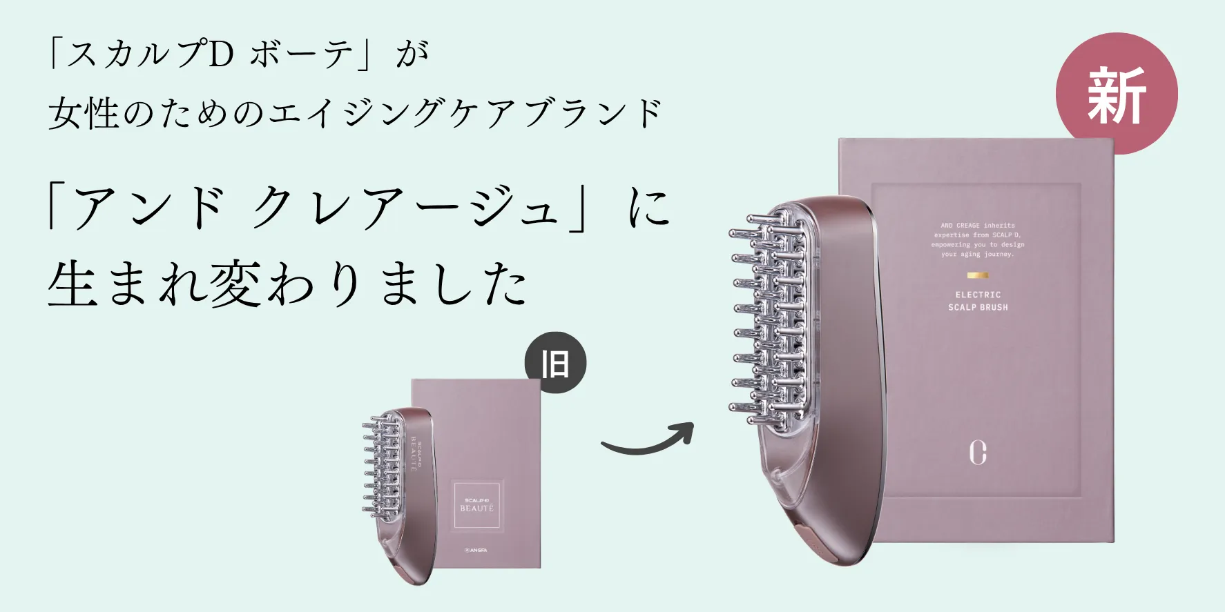 スカルプDボーテ　電気ブラシ スカルプD ボーテ スカルプ電気ブラシ | アンファースカルプD公式通販
