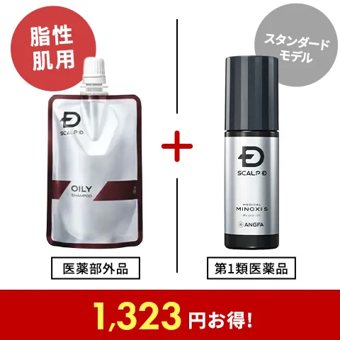 ミニシャンプー付】スカルプD メディカルミノキ5＆スカルプD 薬用
